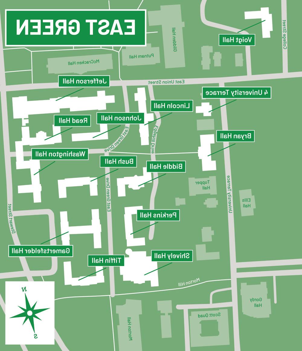 East Green Map